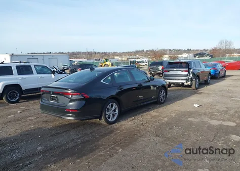 2025 Honda Accord Lx z USA, uszkodzony, nr VIN 1HGCY1F20SA052358